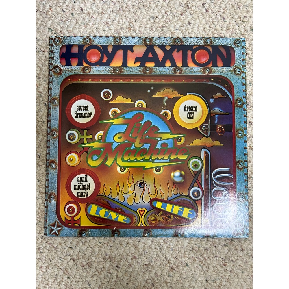 Hoyt Axton Life Machine Vinyl LP Record 1974 A&M SP-3159 Country Rock Folk